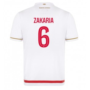 AS Monaco Denis Zakaria #6 Hjemmebanetrøje 2025-26 Kort ærmer